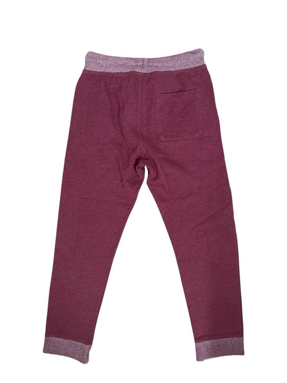 F&F Burgundy Sweatpants Jogger Pants Teens Regular Size 10 UK 9-10Y Waist 25 - Picture 2 of 5